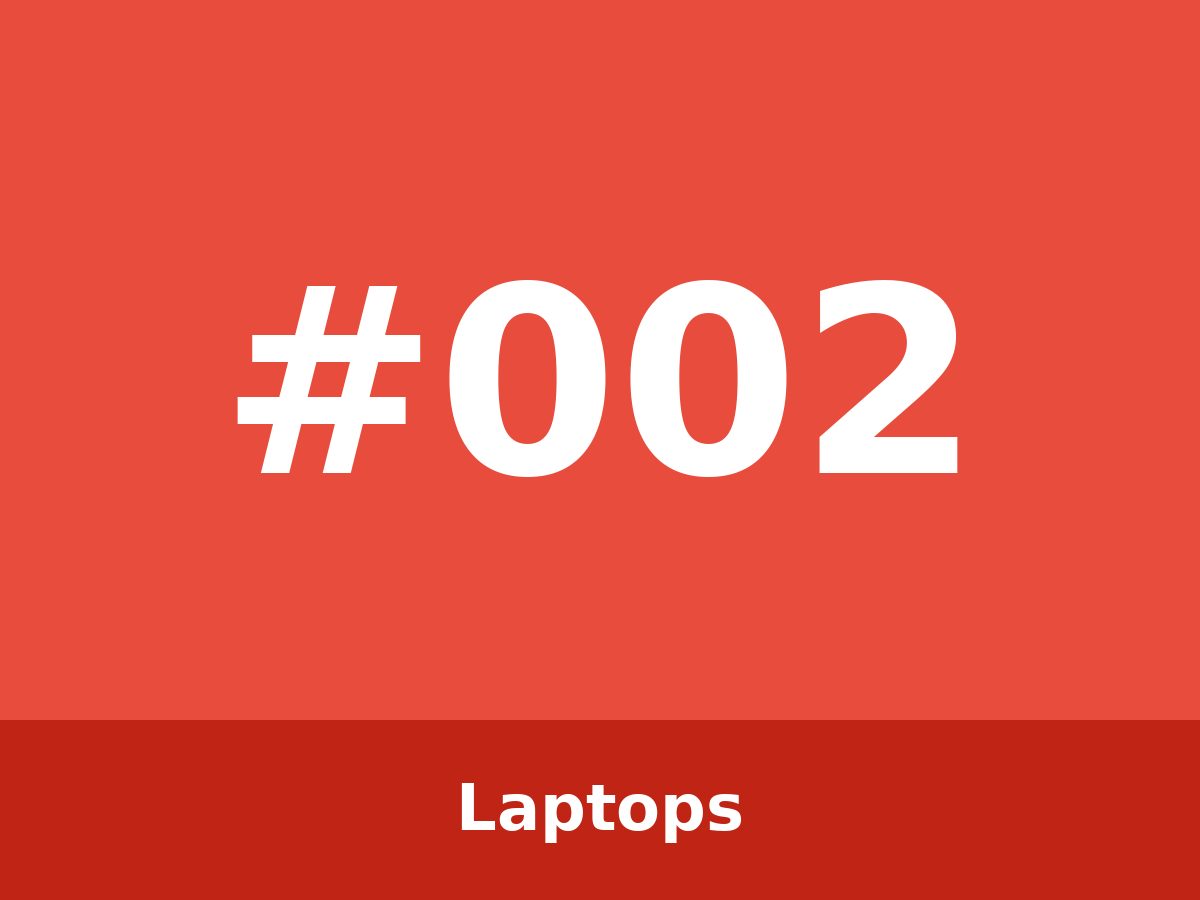 Dell laptop — #002