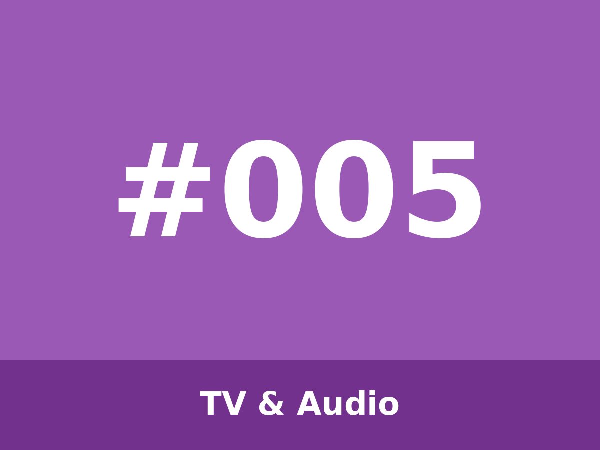Sony TV — #005
