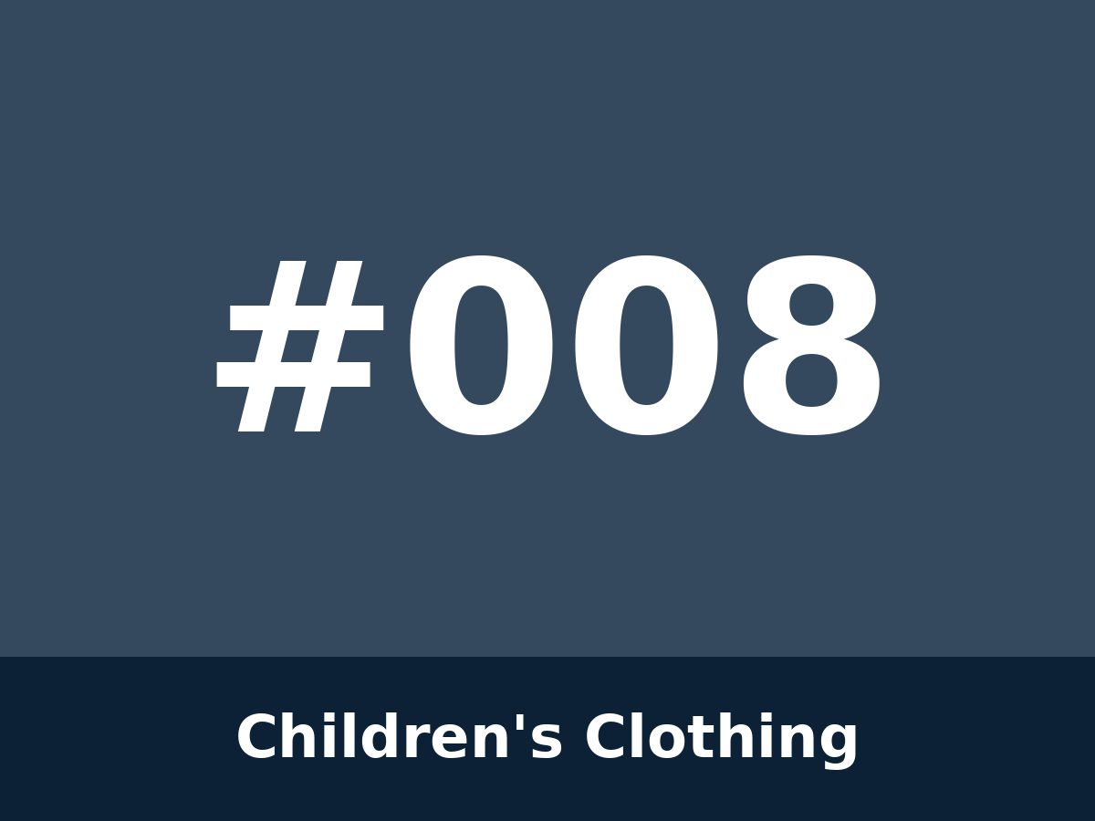 Children's outfit — #008