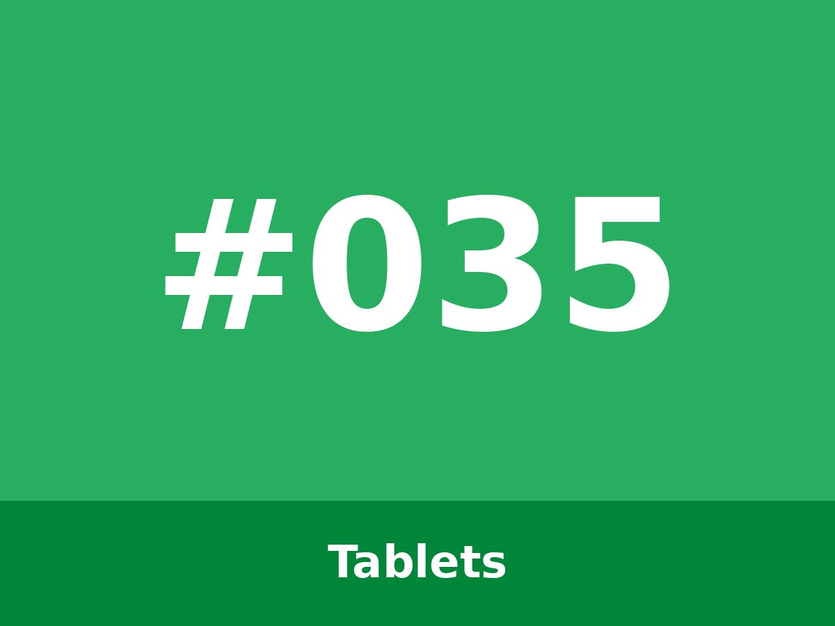 iPad tablet — #035