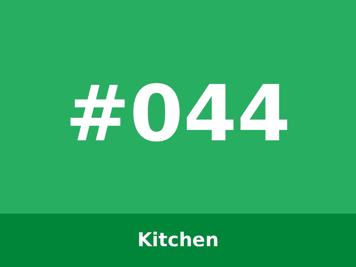 Kitchen cookware set — #044