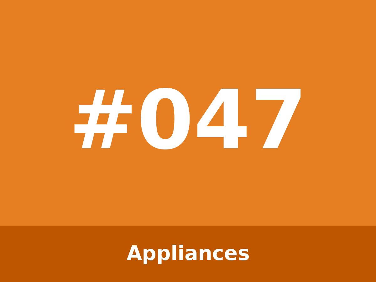 Mini fridge — #047