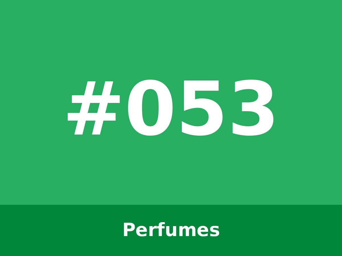 French perfume — #053