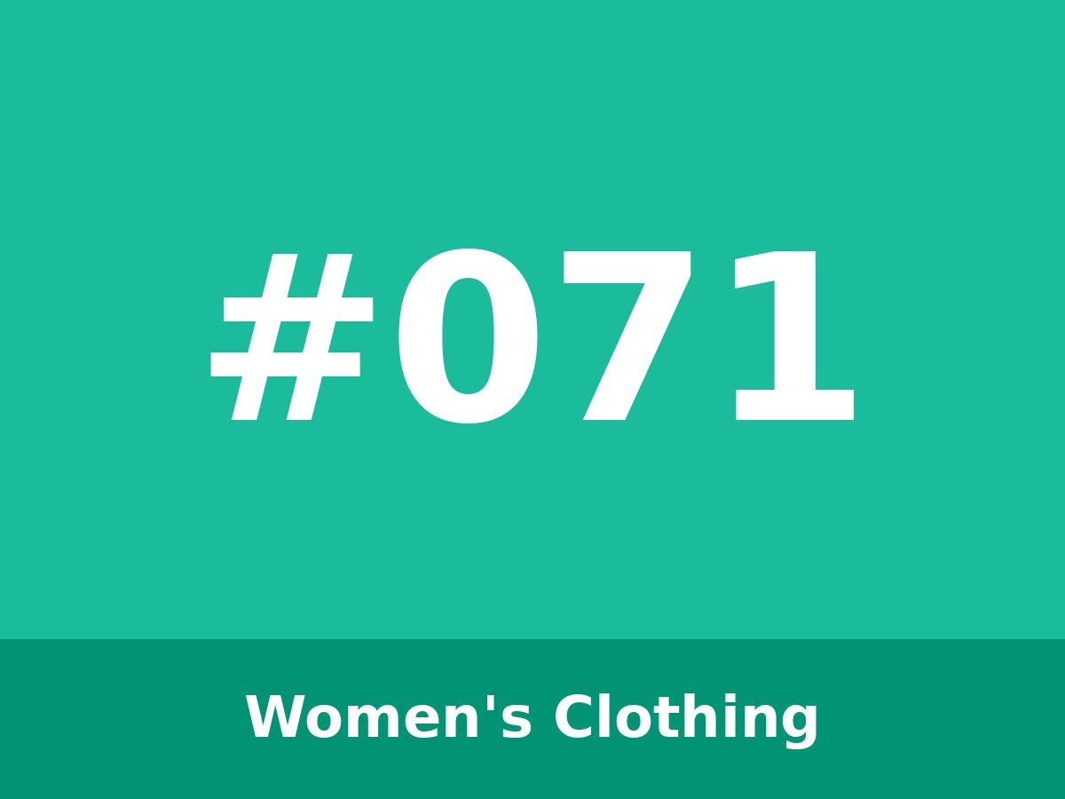 Women's dress — #071