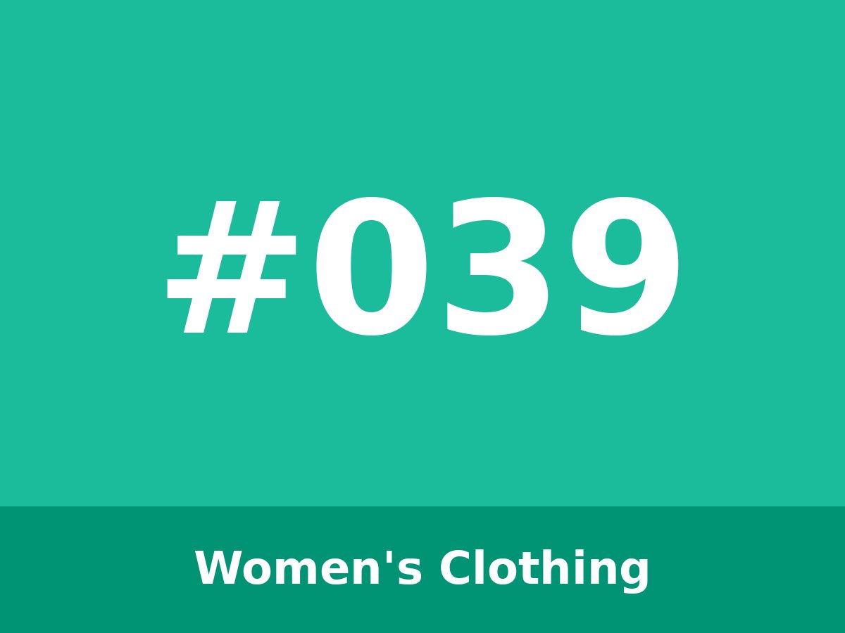 فستان نسائي — #039